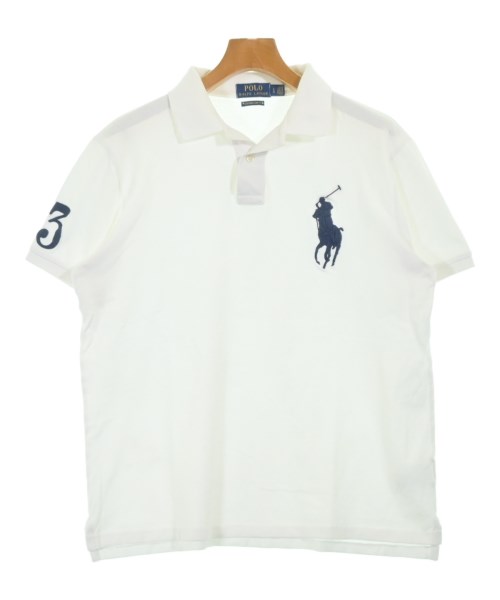 Polo Ralph Lauren(ポロラルフローレン)ポロシャツ 白 サイズ:L/2200683945058