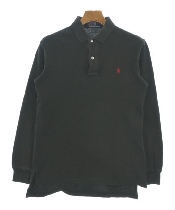 新品未使用 00s ラルフローレン ブラックウォッチ 長袖 ポロシャツ ブラック Polo Ralph Lauren（ポロラルフローレン）ポロシャツ 黒 サイズ:M
