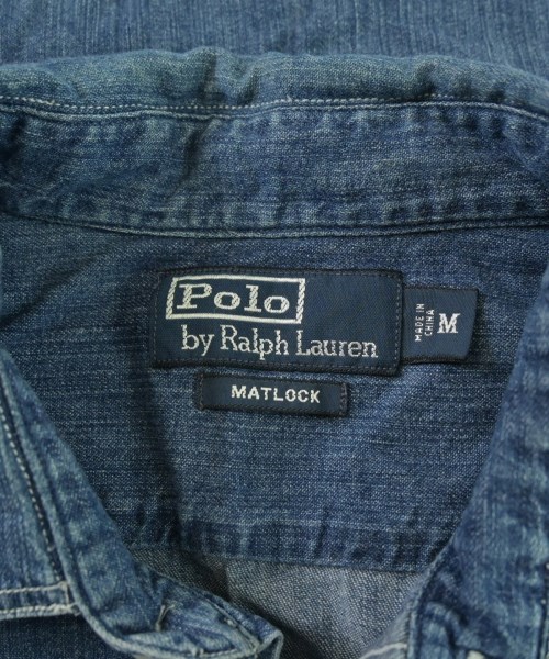 Polo Ralph Lauren（ポロラルフローレン）カジュアルシャツ 青 サイズ:M メンズ/2200677595122