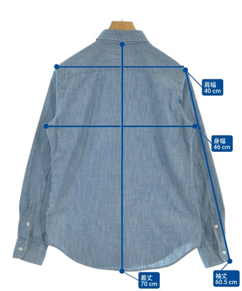 Polo Ralph Lauren（ポロラルフローレン）カジュアルシャツ 紺 サイズ:6(M位) メンズ/2200685012031
