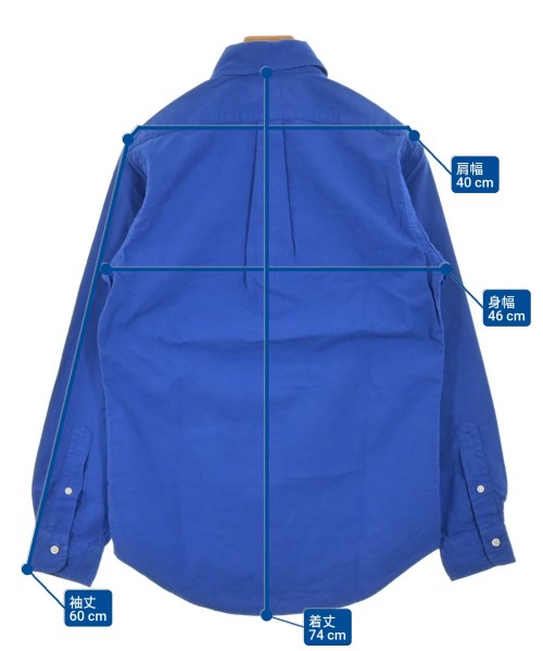 Polo Ralph Lauren（ポロラルフローレン）カジュアルシャツ 青 サイズ:XS メンズ/2200685044049