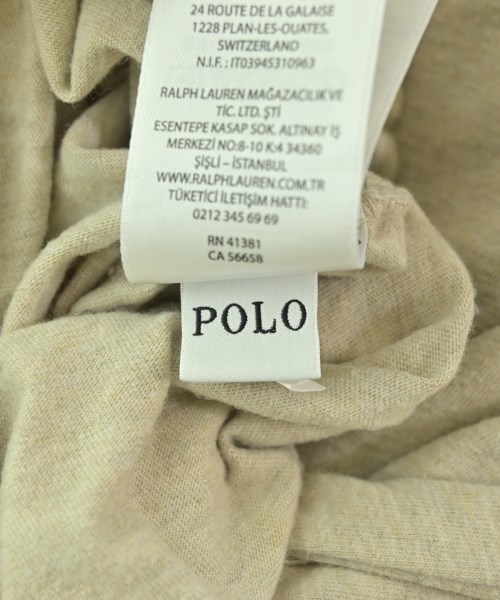 Polo Ralph Lauren（ポロラルフローレン）Tシャツ・カットソー ベージュ サイズ:M メンズ/2200681580077