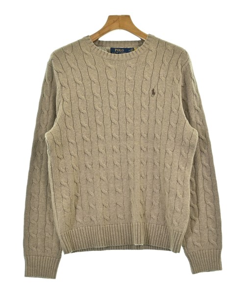 Polo Ralph Lauren(ポロラルフローレン)ニット・セーター ベージュ サイズ:M/2200684006086