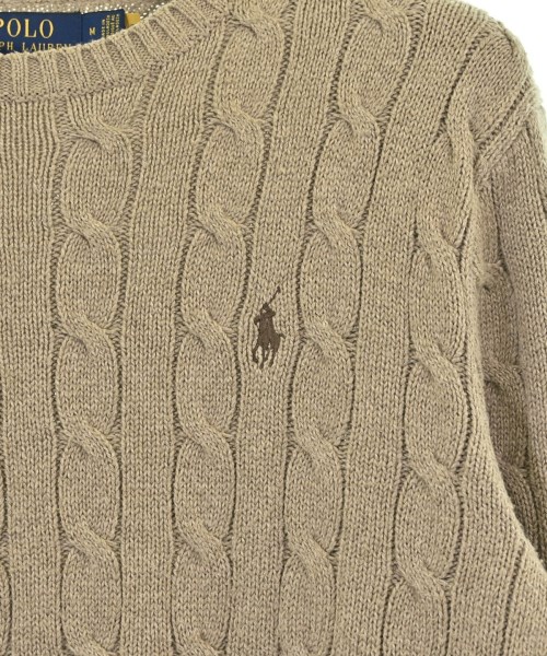 Polo Ralph Lauren（ポロラルフローレン）ニット・セーター ベージュ サイズ:M メンズ/2200684006086