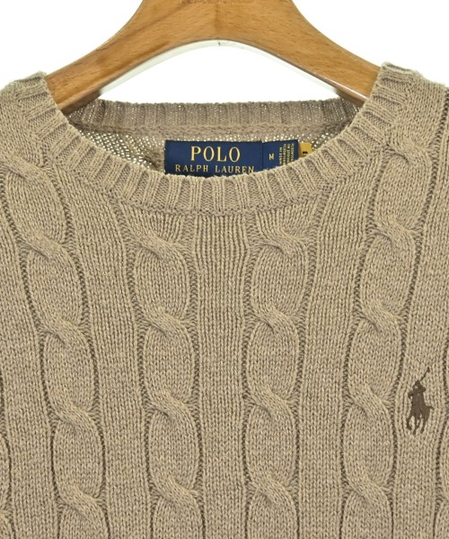 Polo Ralph Lauren（ポロラルフローレン）ニット・セーター ベージュ サイズ:M メンズ/2200684006086