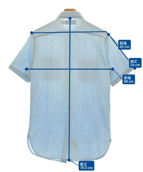 Polo Ralph Lauren（ポロラルフローレン）カジュアルシャツ 青 サイズ:XS メンズ/2200685771075