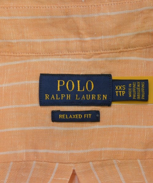 Polo Ralph Lauren（ポロラルフローレン）カジュアルシャツ オレンジ サイズ:XXS メンズ/2200682891103
