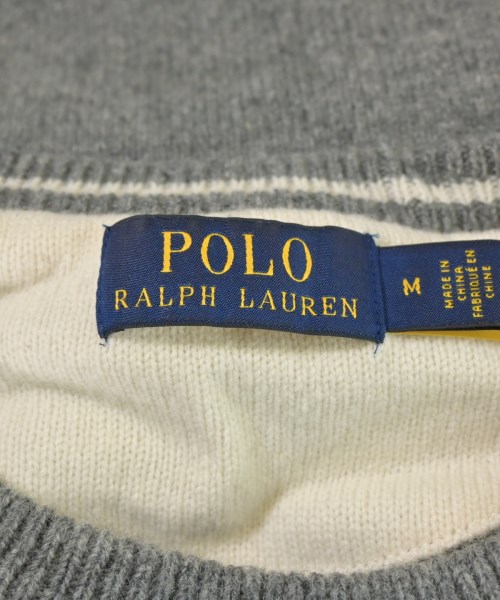 Polo Ralph Lauren（ポロラルフローレン）ニット・セーター グレー サイズ:M メンズ/2200686173212