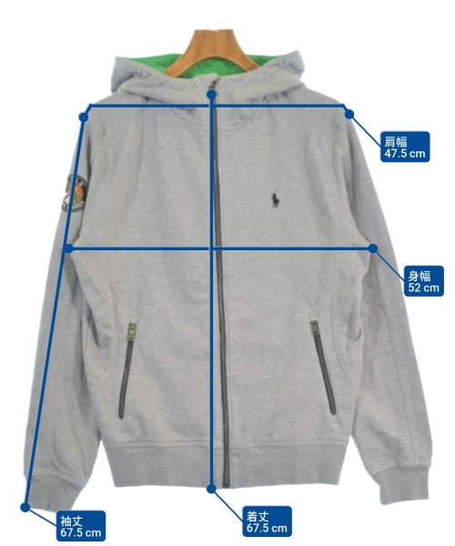 Polo Ralph Lauren（ポロラルフローレン）パーカー グレー サイズ:M メンズ/2200686813309