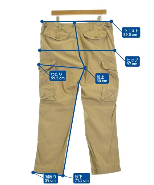 Polo Ralph Lauren（ポロラルフローレン）カーゴパンツ ベージュ サイズ:38(XL位) メンズ/2200678518014