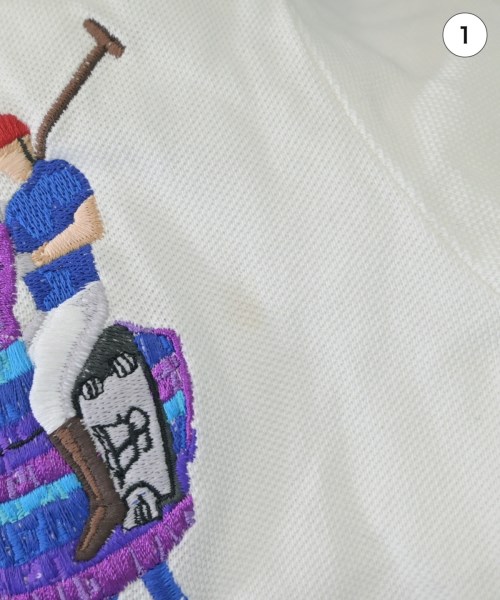 Polo Ralph Lauren（ポロラルフローレン）ポロシャツ 白 サイズ:XS メンズ/2200682461016