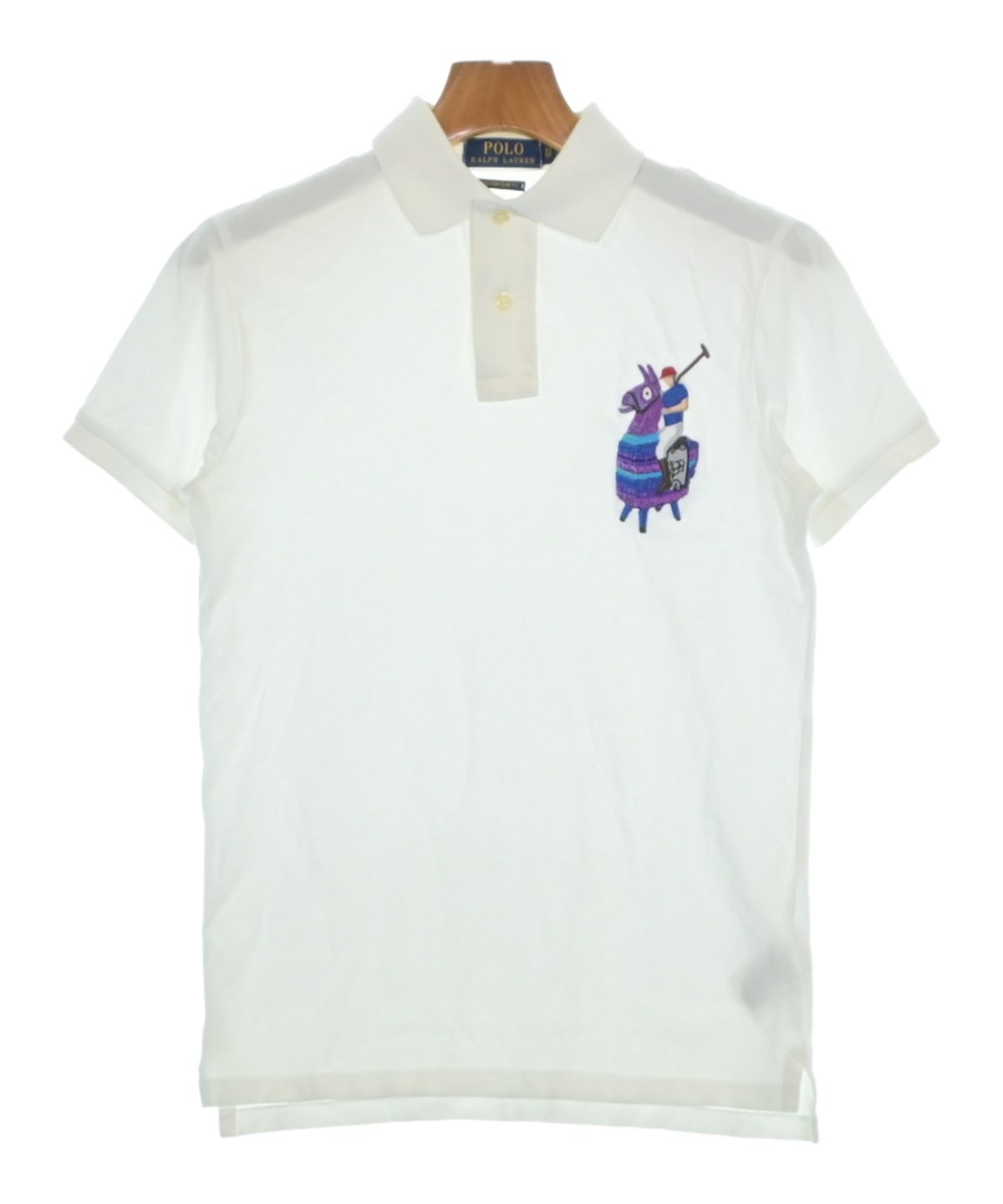 Polo Ralph Lauren（ポロラルフローレン）ポロシャツ 白 サイズ:XS