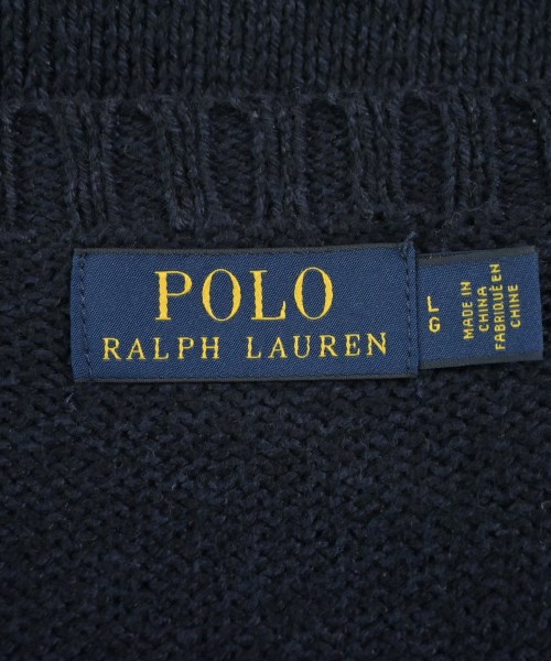 Polo Ralph Lauren（ポロラルフローレン）ニット・セーター 紺 サイズ:L メンズ/2200682876018
