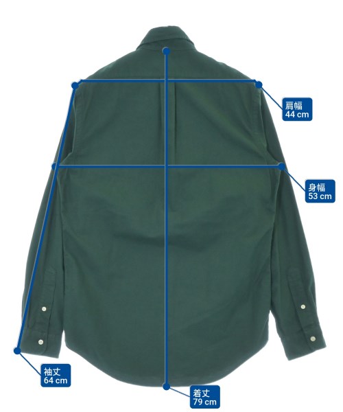 Polo Ralph Lauren（ポロラルフローレン）カジュアルシャツ 緑 サイズ:S メンズ/2200688456030