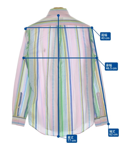 Polo Ralph Lauren（ポロラルフローレン）カジュアルシャツ ピンク サイズ:XS メンズ/2200688586010