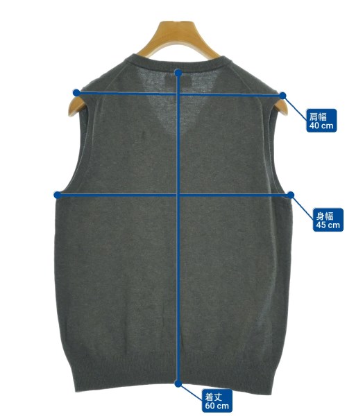 Polo Ralph Lauren（ポロラルフローレン）ベスト グレー サイズ:18-20(M位) メンズ/2200684897028