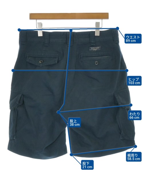 Polo Ralph Lauren（ポロラルフローレン）ショートパンツ 紺 サイズ:34(XL位) メンズ/2200689079023