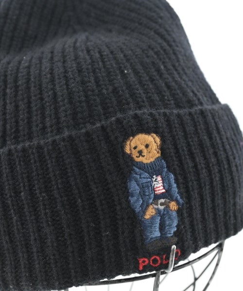 Polo Ralph Lauren（ポロラルフローレン）ニットキャップ・ビーニー 黒 サイズ:ONE メンズ/2200691417134