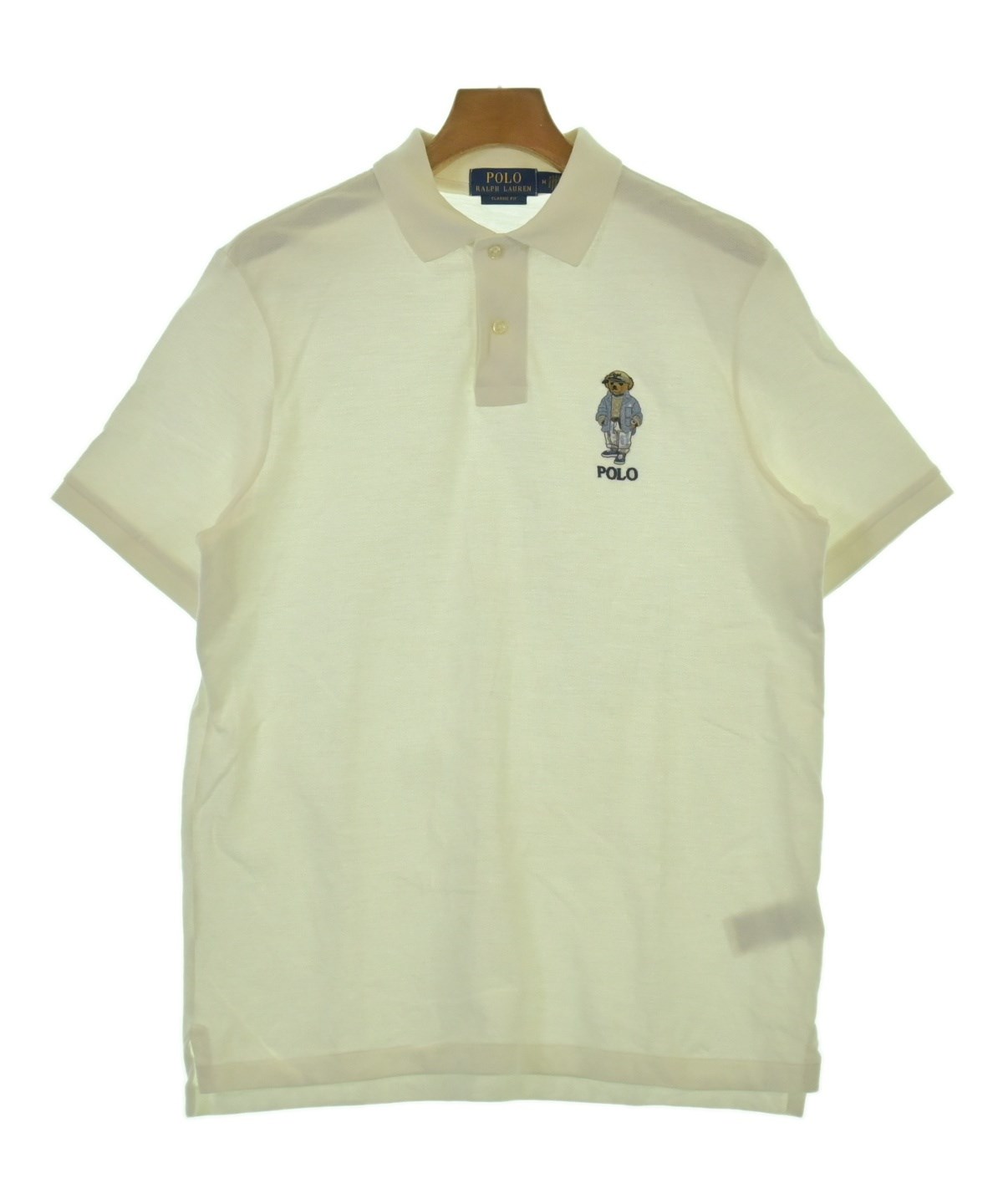 Polo Ralph Lauren（ポロラルフローレン）ポロシャツ 白 サイズ:M