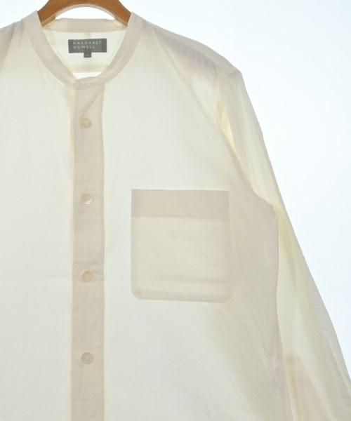 MARGARET HOWELL（マーガレットハウエル）カジュアルシャツ 白 サイズ:L メンズ/2200635113085