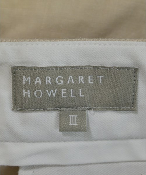 MARGARET HOWELL（マーガレットハウエル）チノパン ベージュ サイズ:3(L位) レディース/2200620438094