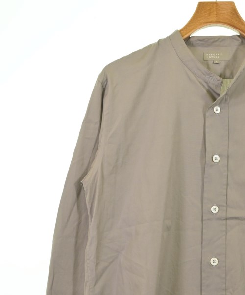 MARGARET HOWELL（マーガレットハウエル）カジュアルシャツ グレー サイズ:L メンズ/2200620787239