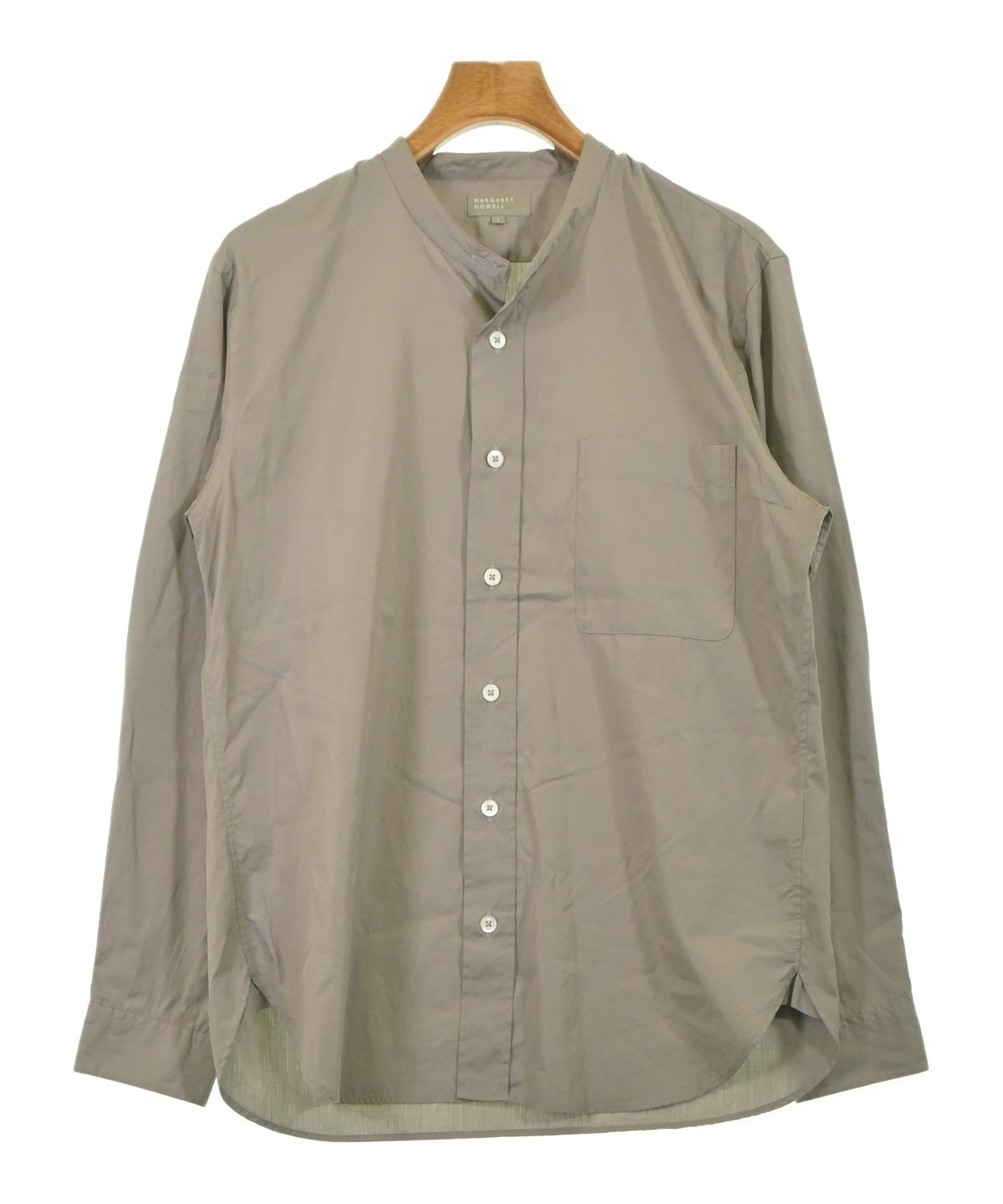 MARGARET HOWELL（マーガレットハウエル）カジュアルシャツ グレー