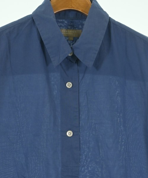 MARGARET HOWELL（マーガレットハウエル）カジュアルシャツ 青 サイズ:1(S位) レディース/2200636935129