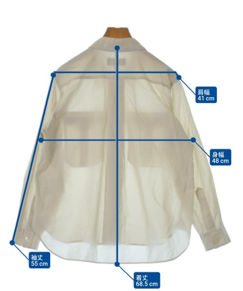 MARGARET HOWELL（マーガレットハウエル）カジュアルシャツ ベージュ サイズ:2(M位) レディース/2200637309011