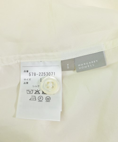 MARGARET HOWELL（マーガレットハウエル）ブラウス 白 サイズ:1(S位) レディース/2200637607087