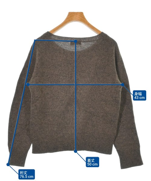 MARGARET HOWELL（マーガレットハウエル）ニット・セーター 茶 サイズ:2(M位) レディース/2200637618021