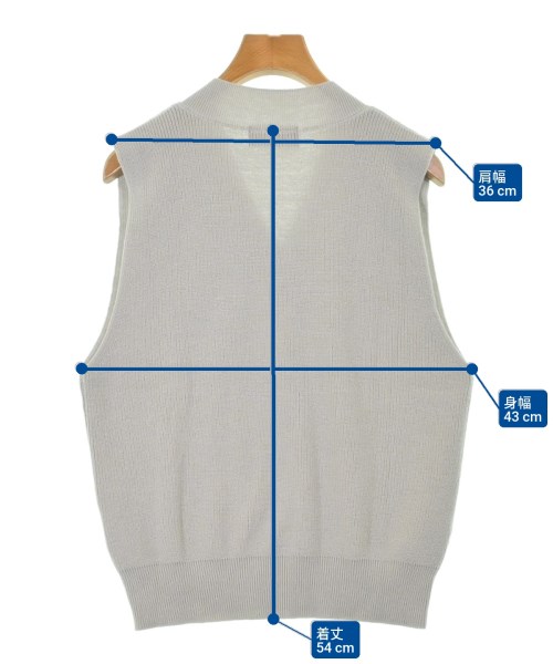 MARGARET HOWELL（マーガレットハウエル）ベスト グレー サイズ:2(M位) レディース/2200623452028