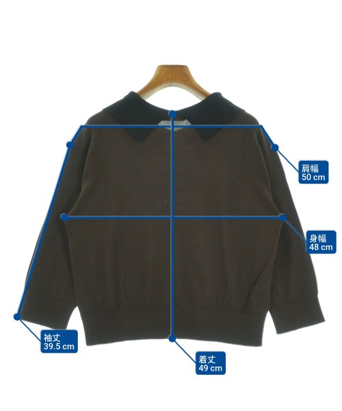 MARGARET HOWELL（マーガレットハウエル）ニット・セーター 茶 サイズ:2(M位) レディース/2200623452035