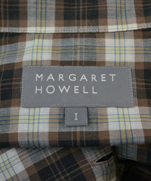 MARGARET HOWELL（マーガレットハウエル）カジュアルシャツ 茶 サイズ:1(S位) レディース/2200623452080
