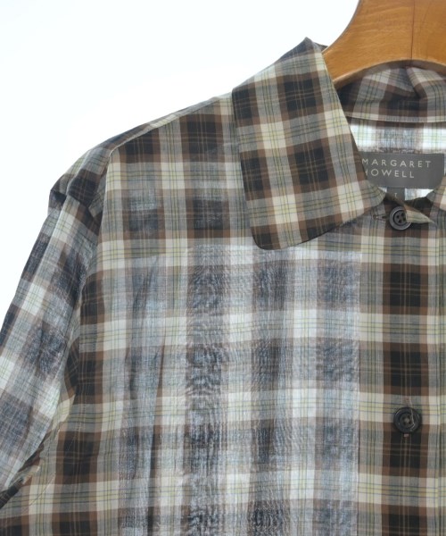MARGARET HOWELL（マーガレットハウエル）カジュアルシャツ 茶 サイズ:1(S位) レディース/2200623452080