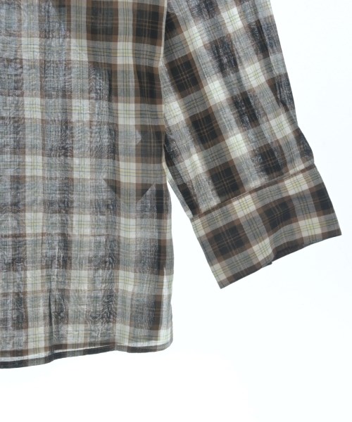 MARGARET HOWELL（マーガレットハウエル）カジュアルシャツ 茶 サイズ:1(S位) レディース/2200623452080