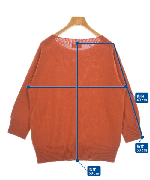 MARGARET HOWELL（マーガレットハウエル）ニット・セーター オレンジ サイズ:2(M位) レディース/2200632852192