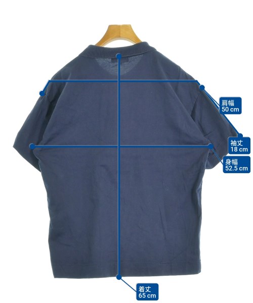 MARGARET HOWELL（マーガレットハウエル）ポロシャツ 紺 サイズ:M メンズ/2200638884050