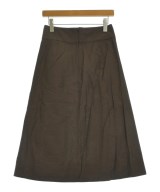 MARGARET HOWELL（マーガレットハウエル）ロング・マキシ丈スカート 茶 サイズ:1(S位) レディース/2200622524092
