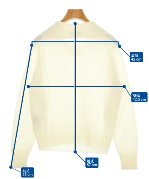 MARGARET HOWELL（マーガレットハウエル）ニット・セーター 白 サイズ:2(M位) レディース/2200626520038