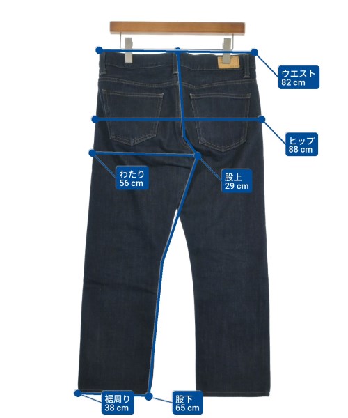 MARGARET HOWELL（マーガレットハウエル）デニムパンツ 紺 サイズ:29(S位) メンズ/2200629240032