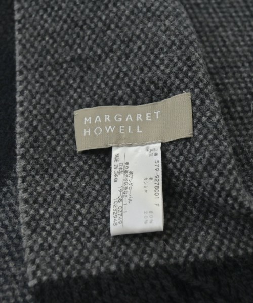 MARGARET HOWELL（マーガレットハウエル）マフラー 紺 サイズ:- レディース/2200641959141