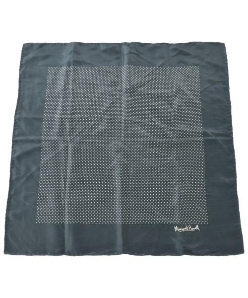 MARGARET HOWELL(マーガレットハウエル)バンダナ・スカーフ 黒 サイズ:-/2200641959189