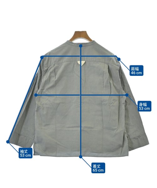 MARGARET HOWELL（マーガレットハウエル）カジュアルシャツ グレー サイズ:F レディース/2200626752026