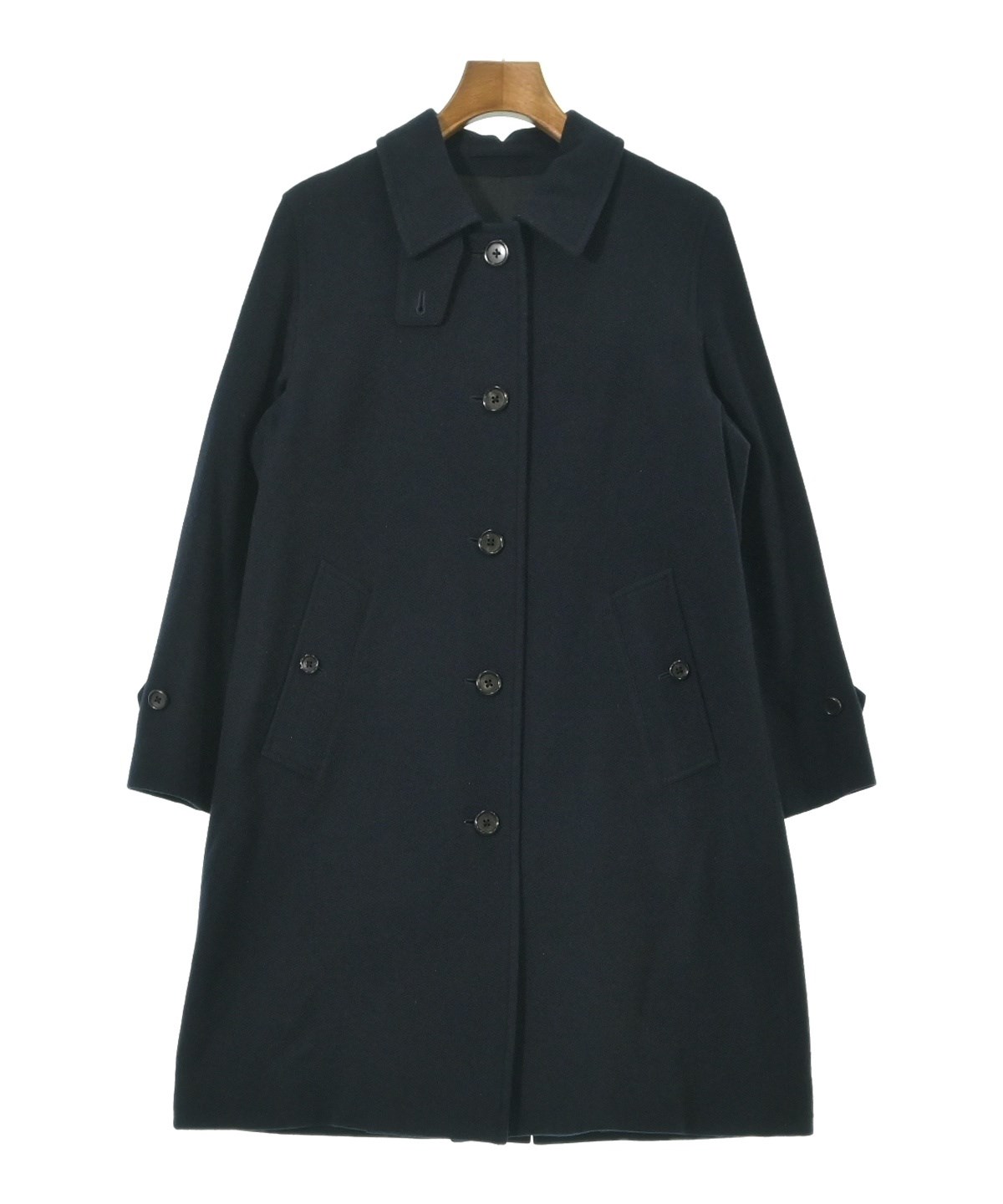MARGARET HOWELL（マーガレットハウエル）ステンカラーコート 紺
