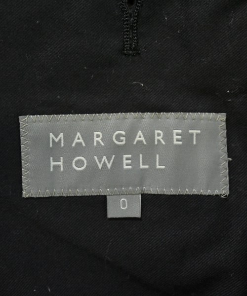MARGARET HOWELL（マーガレットハウエル）ステンカラーコート 黒 サイズ:0(XS位) レディース/2200629710078