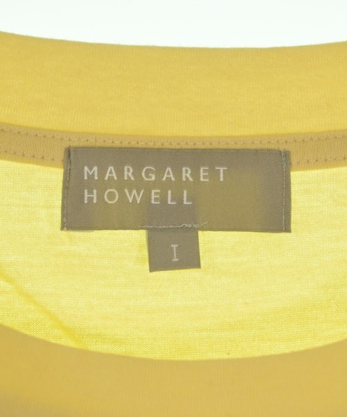 MARGARET HOWELL（マーガレットハウエル）Tシャツ・カットソー 黄 サイズ:1(S位) レディース/2200629710245