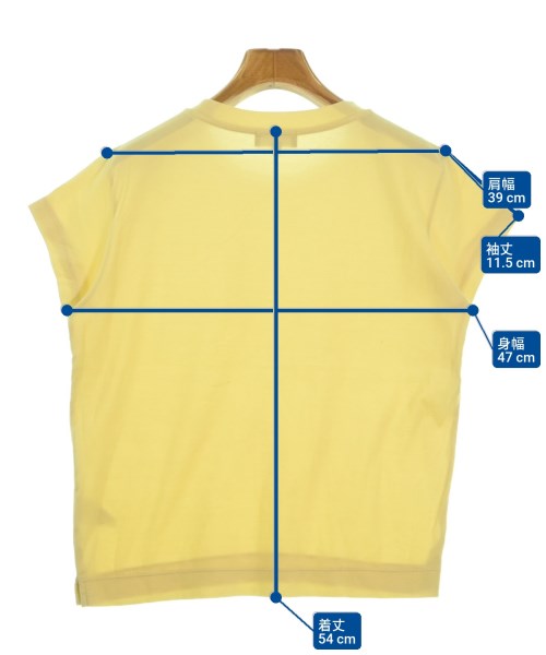 MARGARET HOWELL（マーガレットハウエル）Tシャツ・カットソー 黄 サイズ:1(S位) レディース/2200629710245