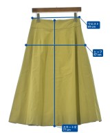 MARGARET HOWELL（マーガレットハウエル）ロング・マキシ丈スカート 黄 サイズ:1(S位) レディース/2200629710290