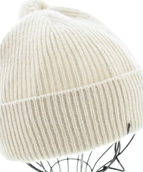 MARGARET HOWELL（マーガレットハウエル）ニットキャップ・ビーニー 白 サイズ:- レディース/2200629710375